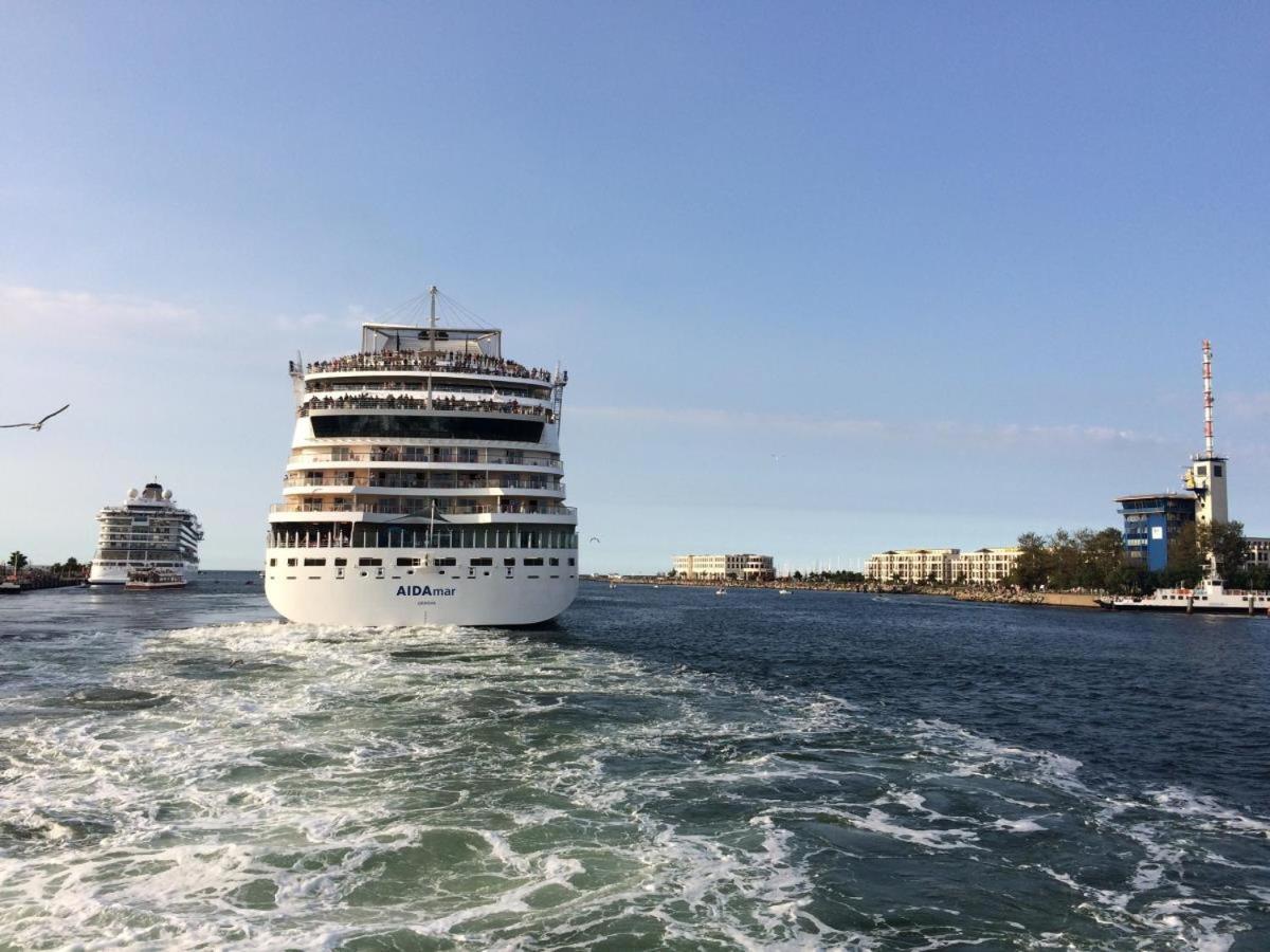 Apartamento Ferienhaus Am Yachthafen, Moewe Rostock Exterior foto